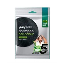 Godrej Selfie Shampoo Hair Colour - Natural Black