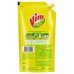 Vim Dishwash Liquid - Lemon, 135ml Pouch