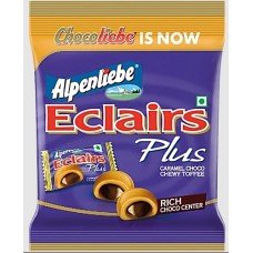 Alpenliebe Eclairs Plus Caramel Choco Chewy Toffee