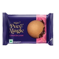 Britannia Pure MagicChocolush - Extra Crunchy Biscuit With Gooey Choco-Filling, 12g